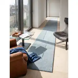 Netto Marken-Discount Läufer Hochflor Blau 80x300 cm - ALDAN Kadima Design Angebot
