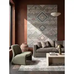 Netto Marken-Discount Outdoor-Teppich Niederflor Creme 120x170 cm - LIMMAT Kadima Design Angebot
