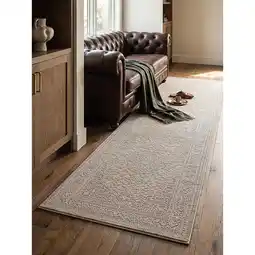 Netto Marken-Discount Läufer Waschbar Beige 80x300 cm - KASOS Kadima Design Angebot