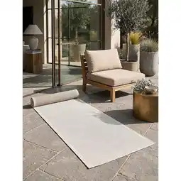 Netto Marken-Discount Läufer Flachgewebe Creme 80x150 cm - BORNO Kadima Design Angebot
