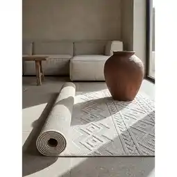 Netto Marken-Discount Läufer Polypropylen Creme 80x150 cm - STURA Kadima Design Angebot