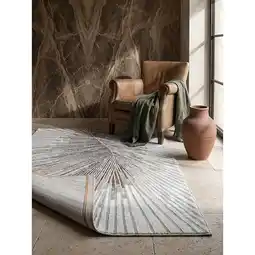 Netto Marken-Discount Teppich Kurzflor Grau 200x290 cm - KAVALA Kadima Design Angebot