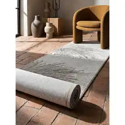 Netto Marken-Discount Läufer Kurzflor Grau 80x150 cm - KAVALA Kadima Design Angebot