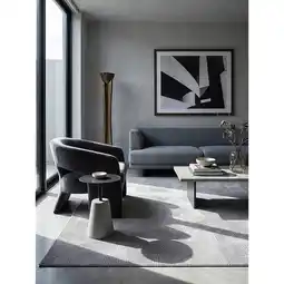 Netto Marken-Discount Teppich Kurzflor Grau 200x280 cm - DALAR Kadima Design Angebot