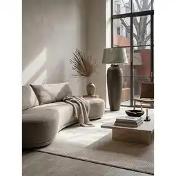 Netto Marken-Discount Teppich Kurzflor Creme 240x340 cm - DALAR Kadima Design Angebot
