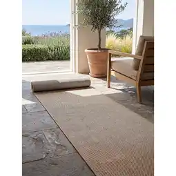 Netto Marken-Discount Läufer Flachgewebe Natur 80x150 cm - BORNO Kadima Design Angebot