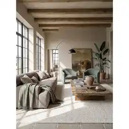 Netto Marken-Discount Teppich Pflegeleicht Creme 200x290 cm - KASOS Kadima Design Angebot