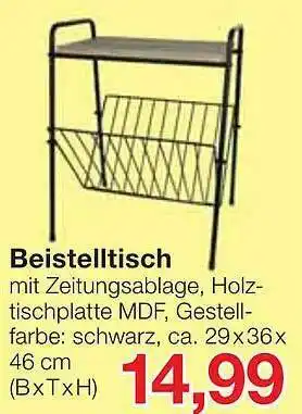 Jawoll Beistelltisch Angebot