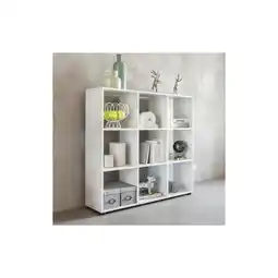 Netto Marken-Discount KADIMA DESIGN Modernes Bücherregal, 8 Fächer, kratzfeste Oberfläche, Raumteiler-Funktion Angebot
