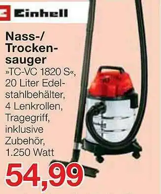 Jawoll Einhell Nasstrocken Sauger Angebot