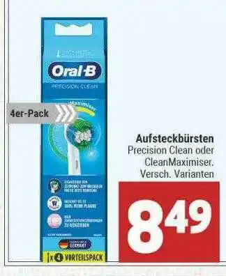 Marktkauf Oral-b Aufsteckbürsten Angebot