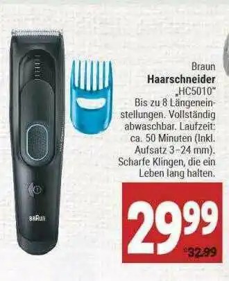 Marktkauf Braun Haarschneider Hc5010 Angebot