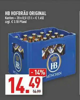 Marktkauf Hb Hofbräu Original Angebot