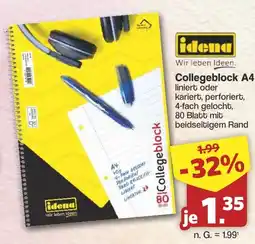 Famila Nord West idena Collegeblock A4 Angebot