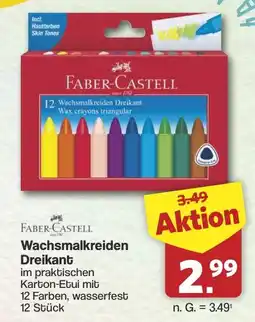 Famila Nord West FABER-CASTELL Wachsmalkreiden Dreikant Angebot