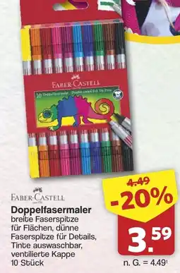 Famila Nord West Faber-Castell Doppelfasermaler Angebot