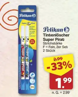 Famila Nord West Pelikan Tintenlöscher Super Pirat Angebot
