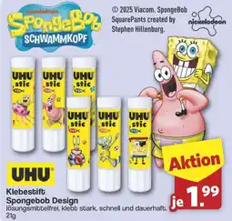 Famila Nord West UHU Klebestift SpongeBob Design Angebot