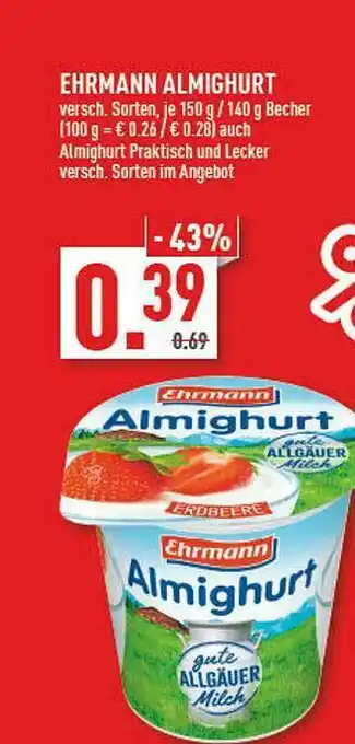 Marktkauf Ehrmann Almighurt Angebot