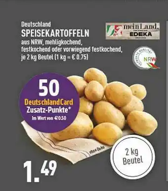 Marktkauf Deutschland Speisekartoffeln Angebot