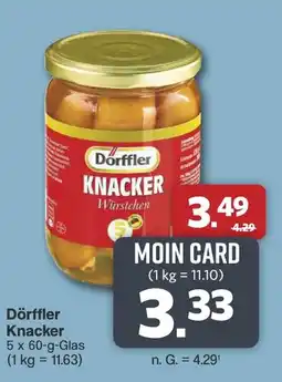 Famila Nord West Dörffler Knacker Würstchen Angebot