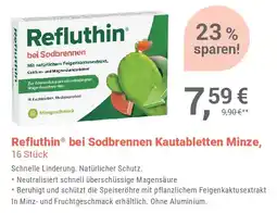 Alliance Healthcare Refluthin bei Sodbrennen Kautabletten Minze Angebot