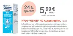 Alliance Healthcare HYLO-VISION HD Augentropfen Angebot