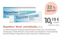 Alliance Healthcare Bepanthen Wund- und Heilsalbe Angebot