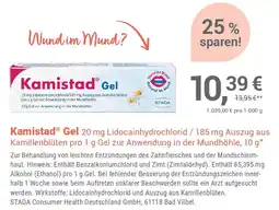 Alliance Healthcare Kamistad Gel 20 mg Angebot