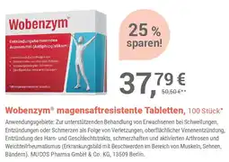 Alliance Healthcare Wobenzym magensaftresistente Tabletten Angebot