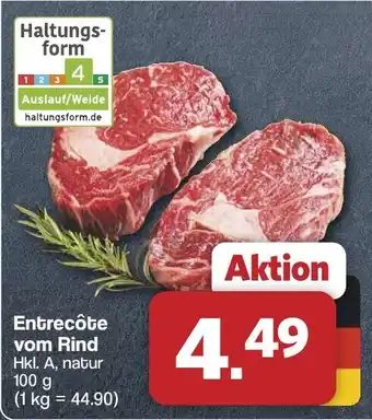 Famila Nord West Entrecôte vom Rind Angebot