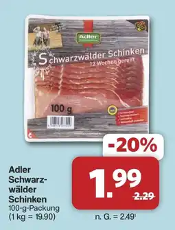 Famila Nord West Adler Schwarzwälder Schinken Angebot