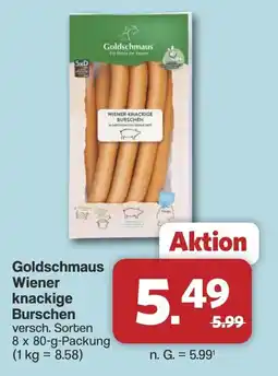 Famila Nord West Goldschmaus Wiener knackige Burschen Angebot