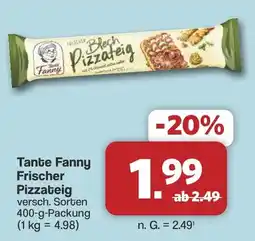 Famila Nord West Tante Fanny Frischer Pizzateig Angebot