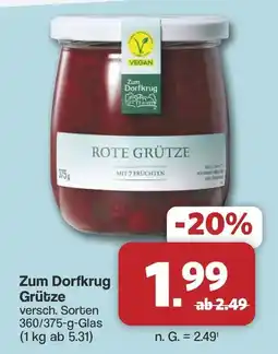 Famila Nord West Zum Dorfkrug Rote Grütze Angebot