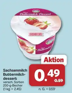 Famila Nord West Sachsenmilch Buttermilch-dessert Angebot