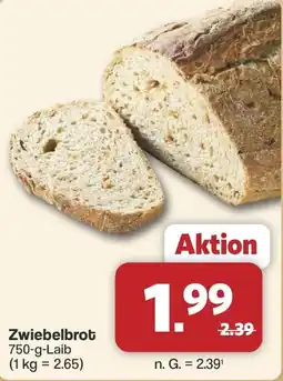 Famila Nord West Zwiebelbrot Angebot