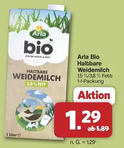 Famila Nord West Arla Bio Haltbare Weidemilch Angebot
