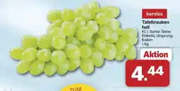Famila Nord West kernlos Tafeltrauben hell Angebot