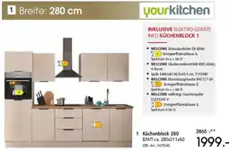 Zurbrüggen Küchenblock 280 Angebot