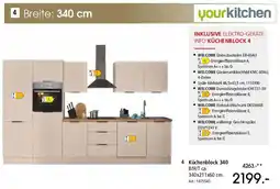 Zurbrüggen Küchenblock 340 Angebot