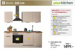 Zurbrüggen Küchenblock 220 Angebot