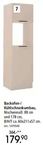 Zurbrüggen Backofen-/ Kühlschrankumbau Angebot