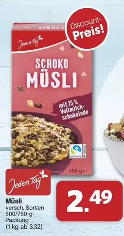 Famila Nord West Jeden Tag Schoko Müsli Angebot