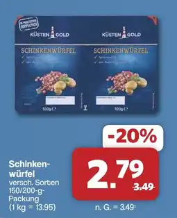 Famila Nord West Küsten Gold Schinkenwürfel Angebot