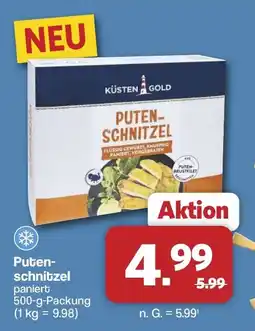 Famila Nord West Küsten Gold Puten-Schnitzel Angebot