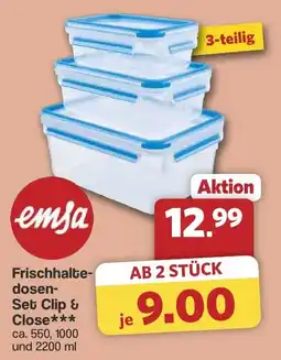 Famila Nord West emja Frischhalte-dosen-Set Clip & Close*** Angebot