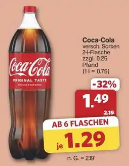 Famila Nord West Coca-Cola Angebot
