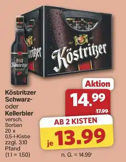 Famila Nord West Köstritzer Schwarz- oder Kellerbier Angebot