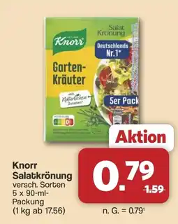 Famila Nord West Knorr Salatkrönung Angebot